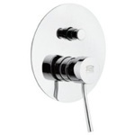 Remer N09L Single-Lever Bath and Shower Diverter With Deluxe Flange